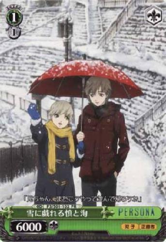 雪に戯れる慎と洵(P3/S01-102)