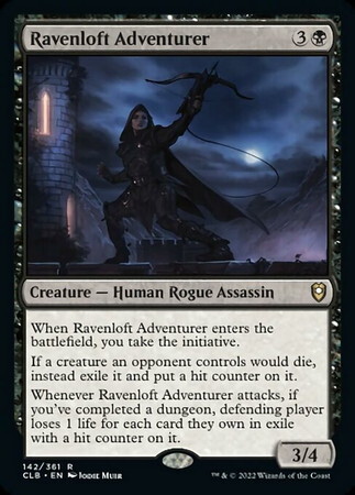 (CLB)Ravenloft Adventurer(F)/レイヴンロフトの冒険者