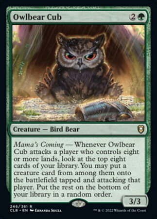 (CLB)Owlbear Cub/アウルベアの仔