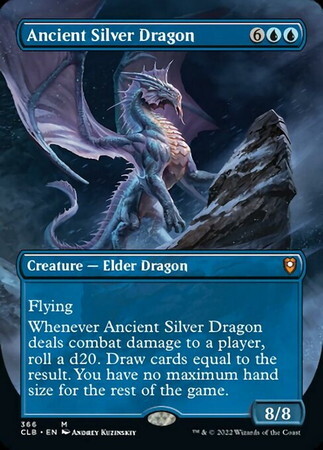 (CLB)Ancient Silver Dragon(ボーダーレス)(F)/エインシャント・シルヴァー・ドラゴン