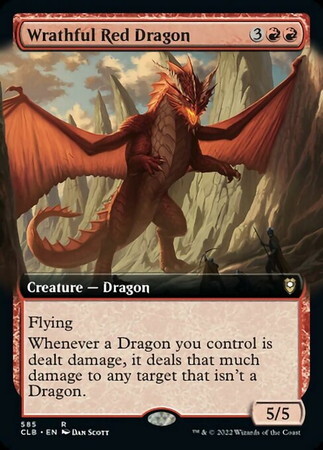 (CLB)Wrathful Red Dragon(拡張枠)/怒れるレッド・ドラゴン