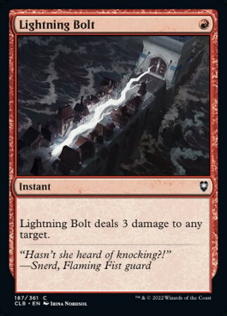 (CLB)Lightning Bolt/稲妻
