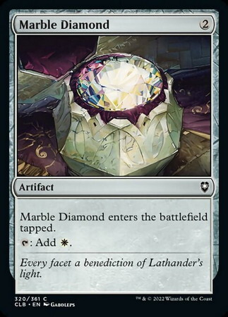 (CLB)Marble Diamond/乳白色のダイアモンド