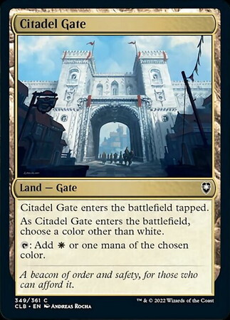 (CLB)Citadel Gate(F)/砦門