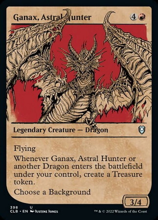 (CLB)Ganax Astral Hunter(ショーケース)(ルールブック)(F)/アストラルの狩人、ガナクス