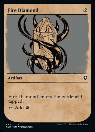 (CLB)Fire Diamond(ショーケース)(ルールブック)(F)/緋色のダイアモンド