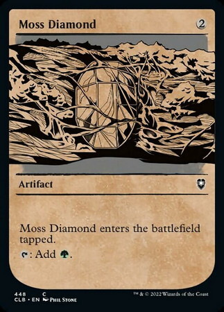 (CLB)Moss Diamond(ショーケース)(ルールブック)(F)/苔色のダイアモンド