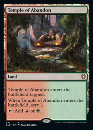 (CLB)Temple of Abandon/奔放の神殿