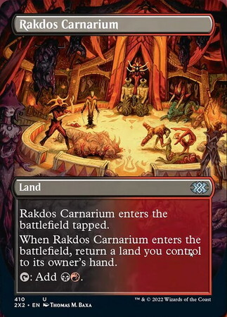 (2X2)Rakdos Carnarium(410)(ボーダーレス)(F)/ラクドスの肉儀場