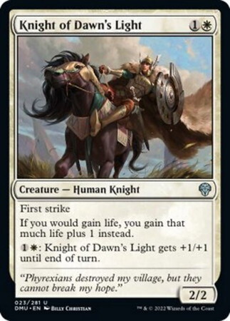 (DMU)Knight of Dawn's Light/曙光の騎士