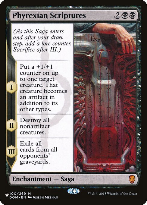 (DOM)Phyrexian Scriptures(LIST仕様)/ファイレクシア教典