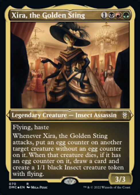 (DMC)Xira the Golden Sting(エッチング)(F)/黄金の一刺し、ジラ