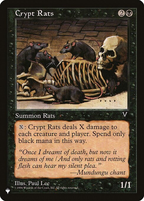 (LIST)Crypt Rats(VIS)/墓所のネズミ