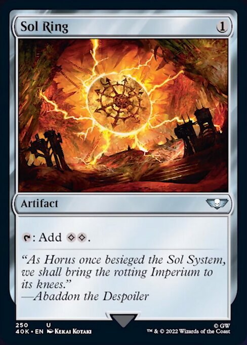 (40K)Sol Ring(250)(サージ)(F)/太陽の指輪