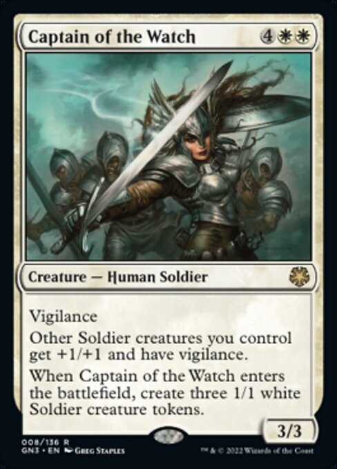 (GN3)Captain of the Watch/警備隊長