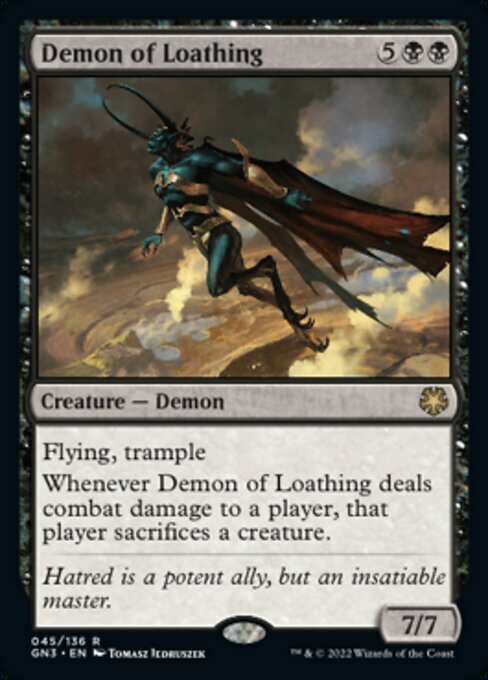 (GN3)Demon of Loathing/嫌悪の悪魔