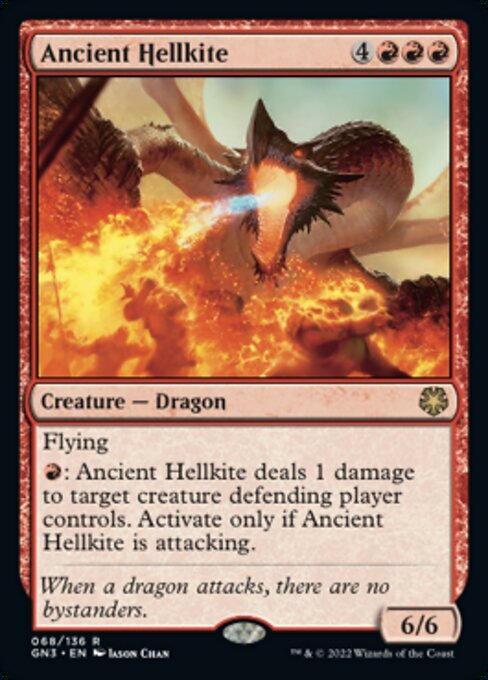 (GN3)Ancient Hellkite/古えのヘルカイト