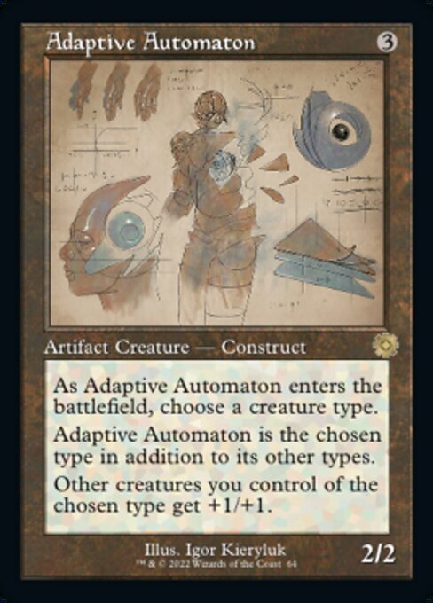 (BRR)Adaptive Automaton(64)(設計図)(旧枠)/順応する自動機械