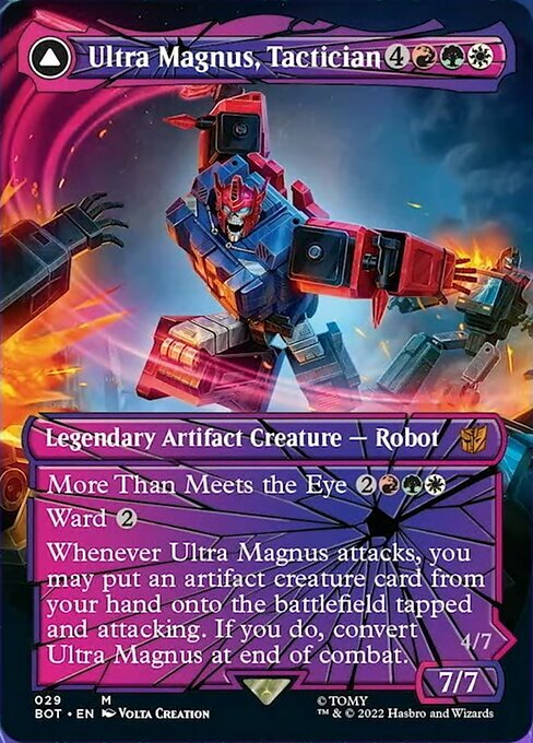 (BOT)Ultra Magnus Tactician(ボーダーレス)(シャッタードグラス)(F)/戦術家、ウルトラマグナス
