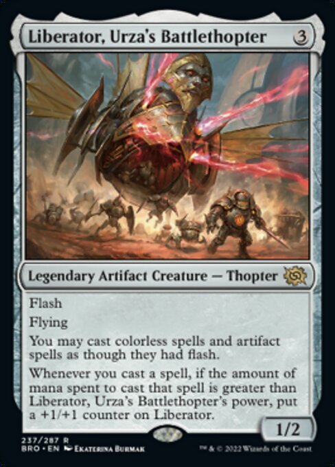 (BRO)Liberator Urza's Battlethopter(F)/ウルザの空戦艇、リベレーター号