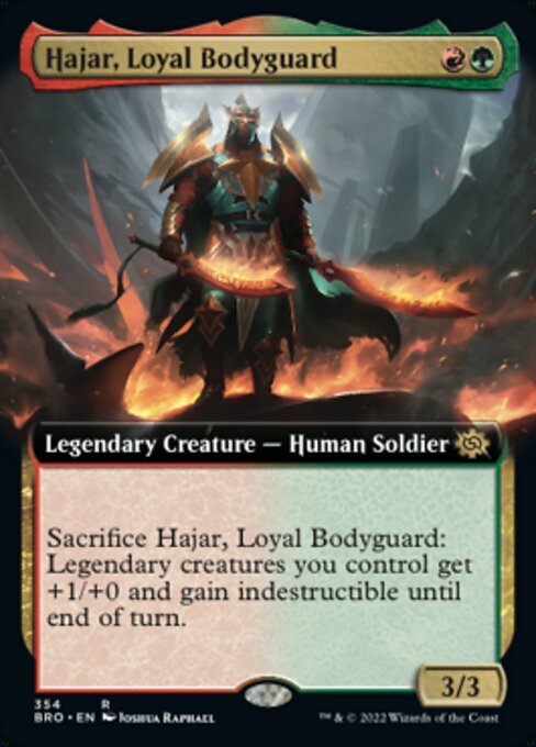 (BRO)Hajar Loyal Bodyguard(拡張枠)/忠実な護衛、ハジャール