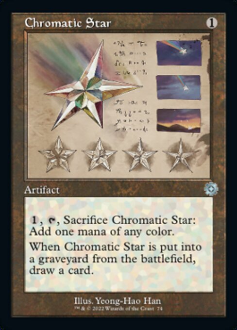 (BRR)Chromatic Star(74)(設計図)(旧枠)(F)/彩色の星