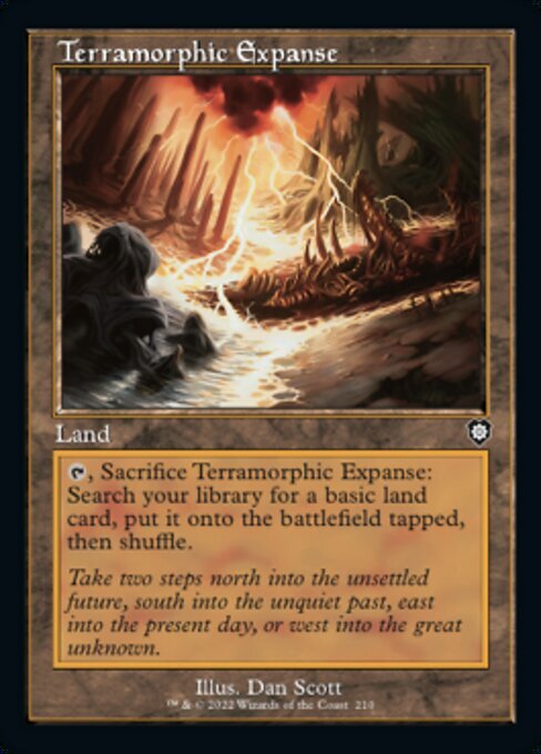 (BRC)Terramorphic Expanse(旧枠)/広漠なる変幻地