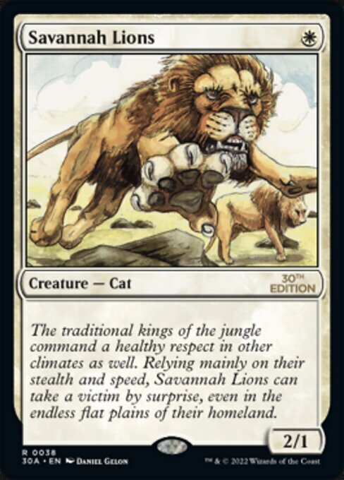 (30A)Savannah Lions(0038)/サバンナ・ライオン