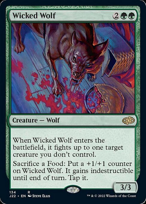 (J22)Wicked Wolf/意地悪な狼