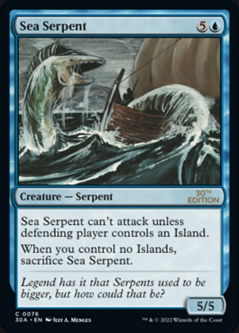 (30A)Sea Serpent(0076)/大海蛇