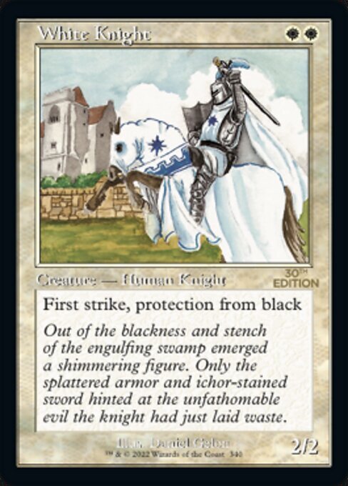 (30A)White Knight(340)(旧枠)/白騎士