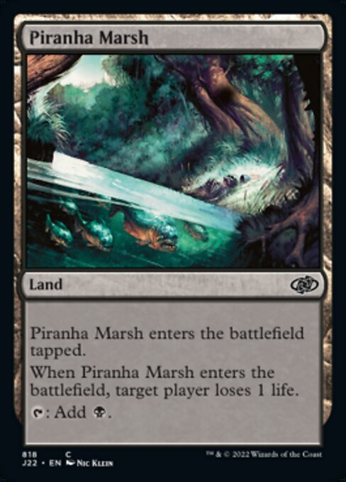 (J22)Piranha Marsh/ピラニアの湿地