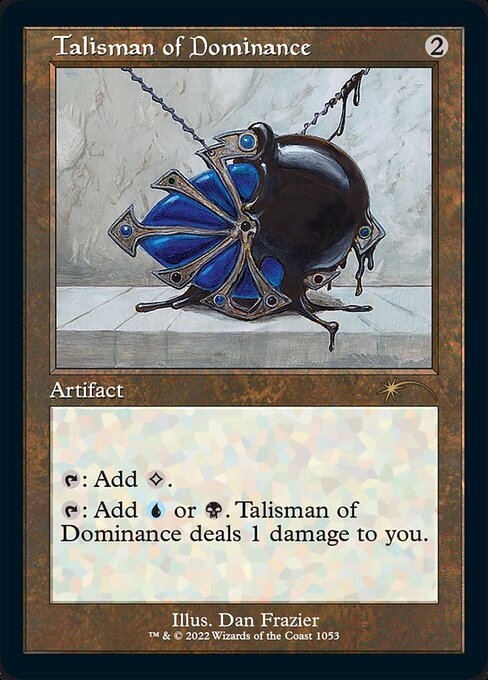 (SLD)Talisman of Dominance(エッチング)(F)/威圧のタリスマン