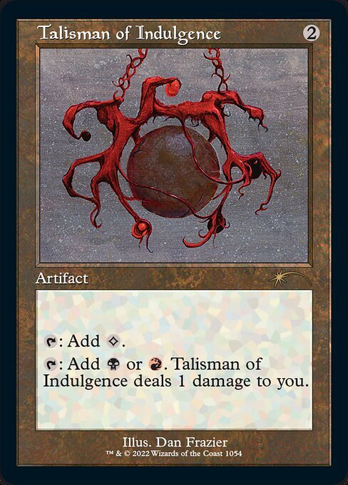 (SLD)Talisman of Indulgence(エッチング)(F)/耽溺のタリスマン