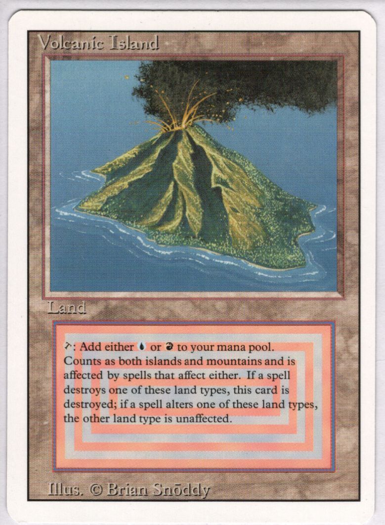 (3ED)Volcanic Island(NM)(EN)/(未訳)