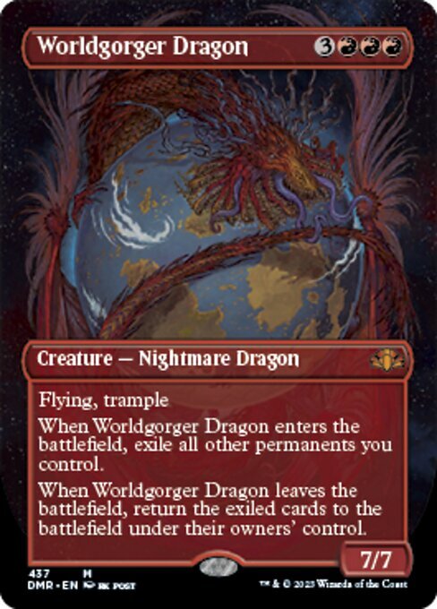 (DMR)Worldgorger Dragon(437)(ボーダーレス)/世界喰らいのドラゴン