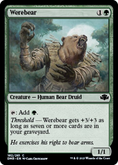 (DMR)Werebear/熊人間
