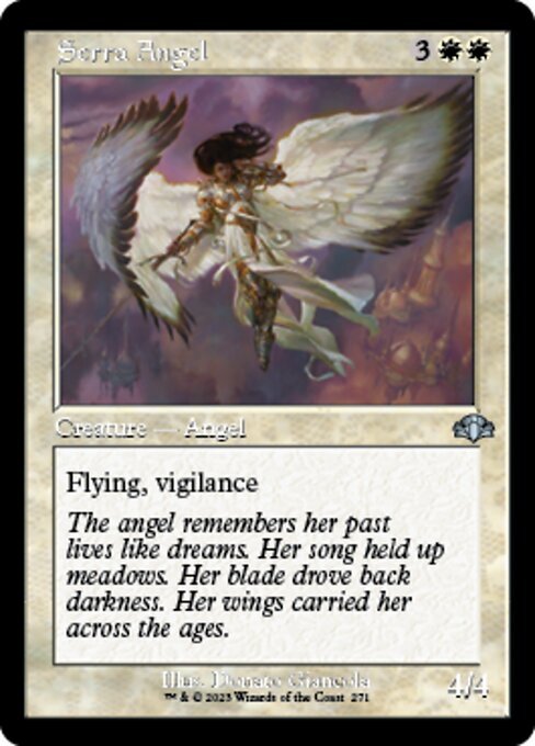(DMR)Serra Angel(271)(旧枠)/セラの天使