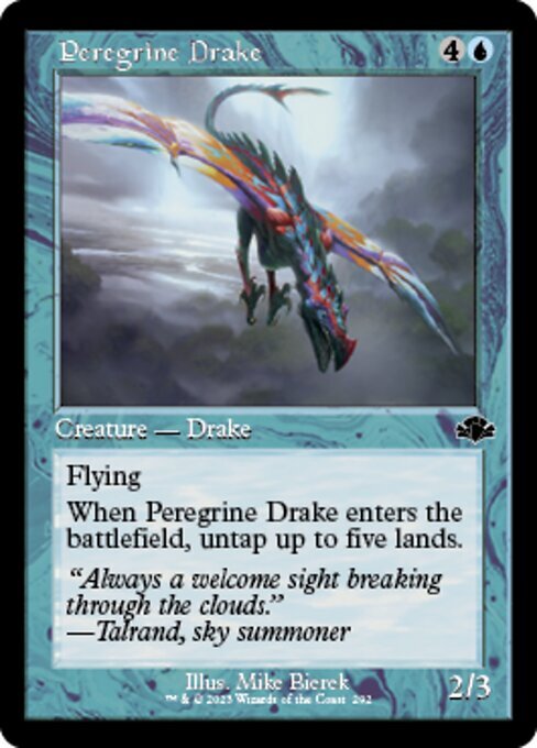 (DMR)Peregrine Drake(292)(旧枠)/流浪のドレイク