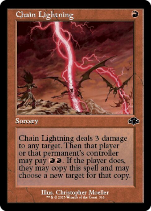 (DMR)Chain Lightning(316)(旧枠)/稲妻の連鎖