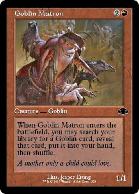 (DMR)Goblin Matron(323)(旧枠)/ゴブリンの女看守