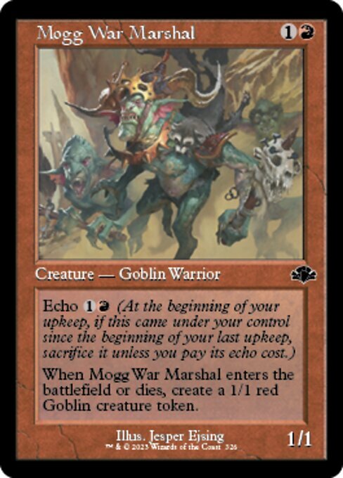 (DMR)Mogg War Marshal(326)(旧枠)/モグの戦争司令官