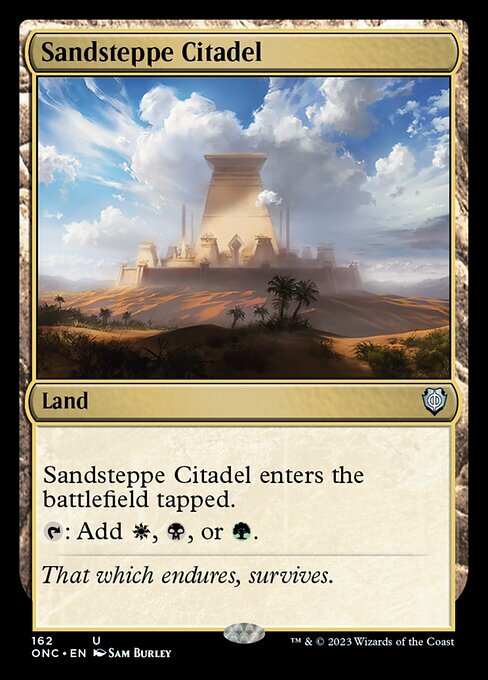 (ONC)Sandsteppe Citadel/砂草原の城塞