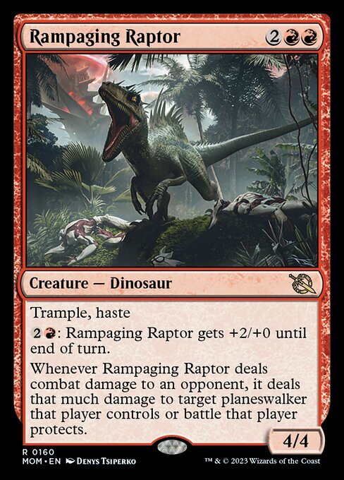 (MOM)Rampaging Raptor/猛り狂う猛竜
