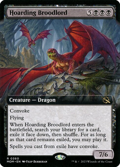 (MOM)Hoarding Broodlord(0360)(拡張枠)(F)/溜め込む親玉