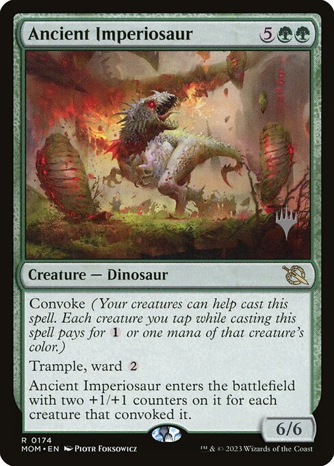 (MOM)Ancient Imperiosaur(プロモP)/古の放漫トカゲ