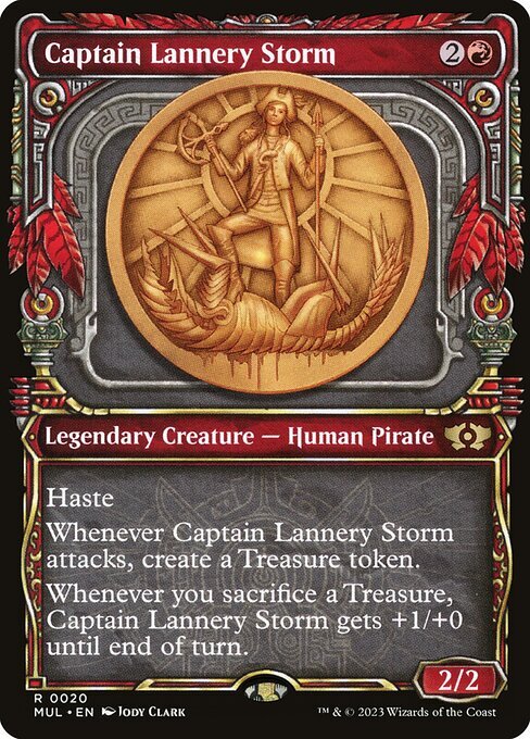 (MUL)Captain Lannery Storm(ショーケース)/風雲船長ラネリー