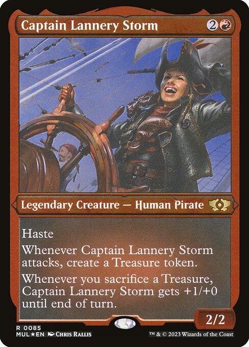 (MUL)Captain Lannery Storm(0085)(エッチング)(F)/風雲船長ラネリー