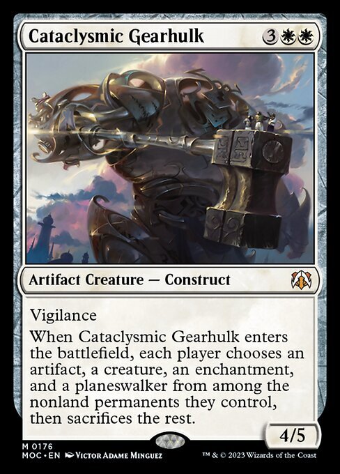 (MOC)Cataclysmic Gearhulk/激変の機械巨人