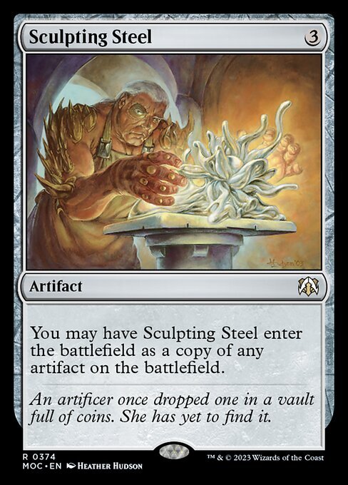 (MOC)Sculpting Steel/彫り込み鋼